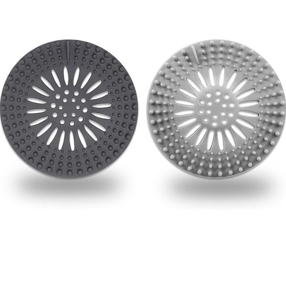 NWT (2) Strain Guardians Durable Silicone Sink Drain Strainers, Clog Free - Picture 1 of 9
